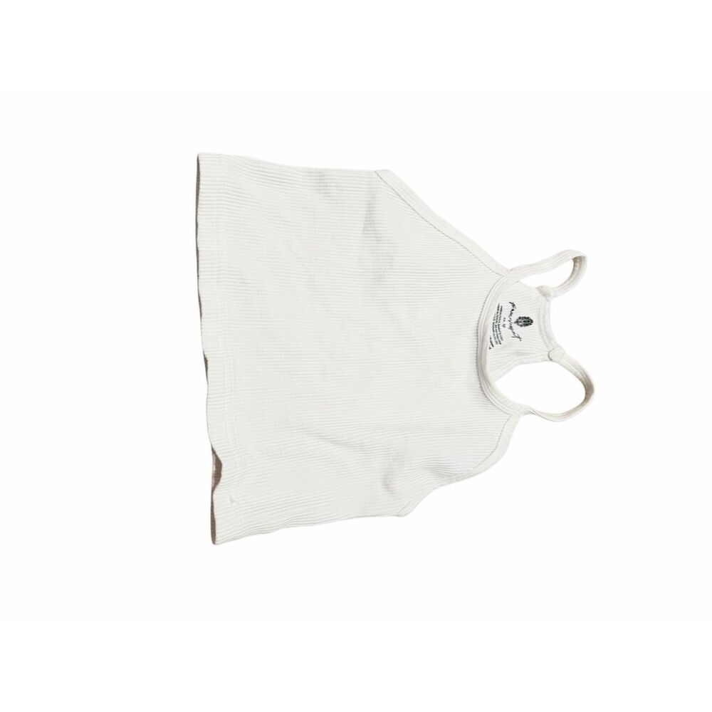 Free People Movement FP White Sleeveless Tank Top Lounge Shirt Women's XS